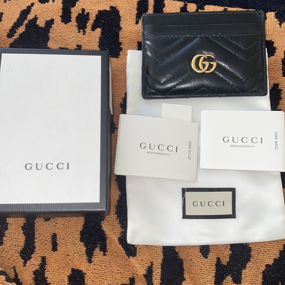 GUCCI MARMONT CARD CASE